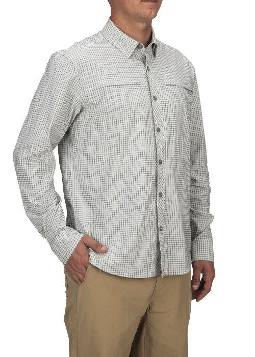 Simms Bugstopper LS Shirt Cork Plaid Simms Bugstopper LS Shirt Cork Plaid